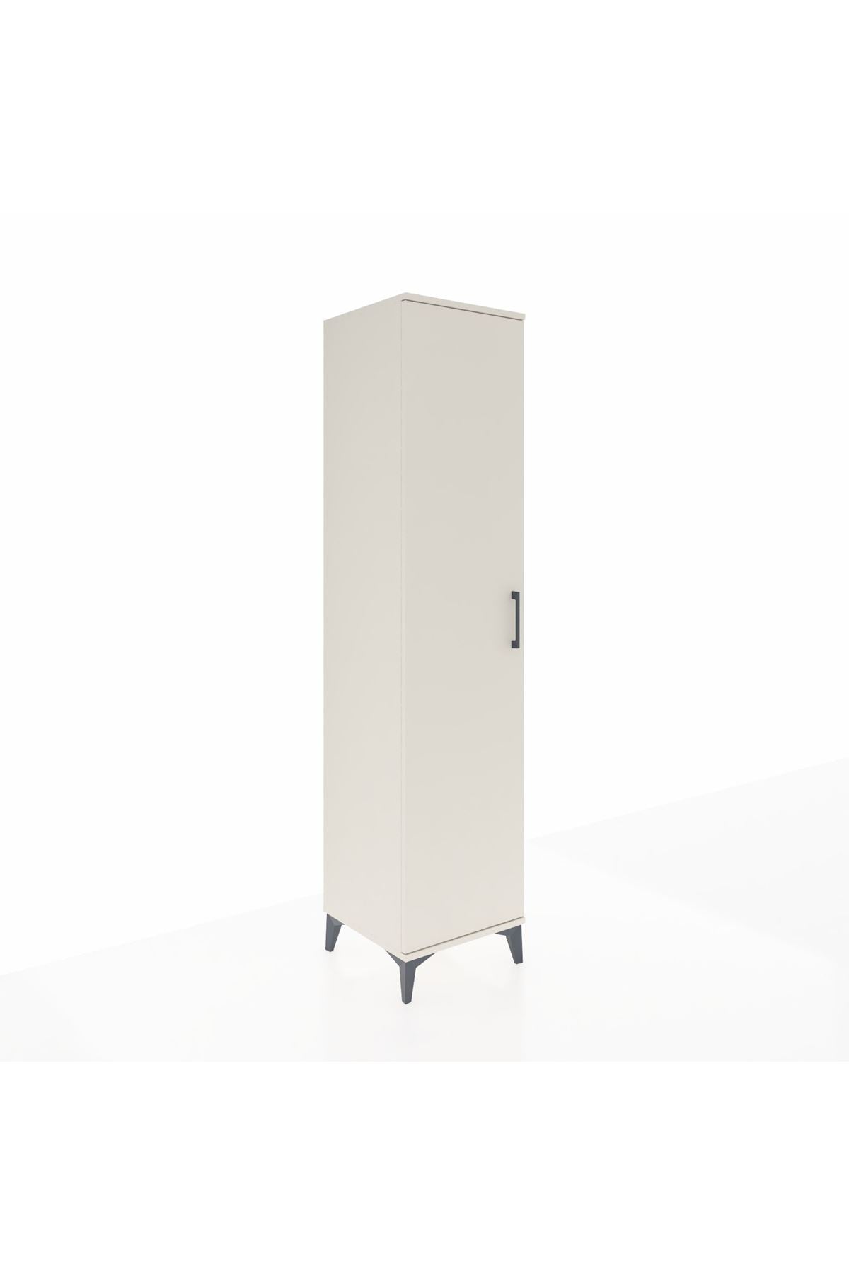 Hyperion Dolap 5 Raflı Tek Kapaklı 44x44x195 - S58M095V1B