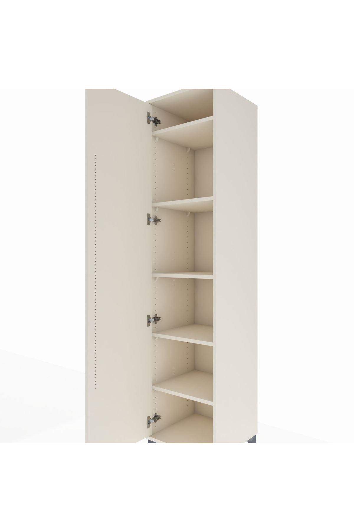 Hyperion Dolap 5 Raflı Tek Kapaklı 44x44x195 - S58M095V1B