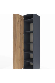 Hyperion Dolap 5 Raflı Tek Kapaklı 44x44x195 - S58M095V6B