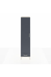 Hyperion Dolap 3 Raflı Tek Çekmeceli Tek Askılı 44x44x195 - S58M098V2B