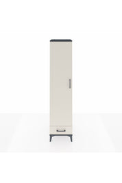 Hyperion Dolap 3 Raflı Tek Çekmeceli Tek Askılı 44x44x195 - S58M098V4B