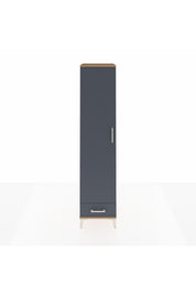 Hyperion Dolap 3 Raflı Tek Çekmeceli Tek Askılı 44x44x195 - S58M098V8B