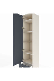 Hyperion Dolap 5 Raflı Tek Çekmeceli Tek Kapaklı 44x44x195 - S58M099V2B