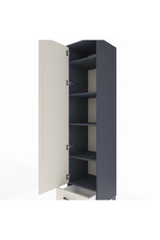 Hyperion Dolap 5 Raflı Tek Çekmeceli Tek Kapaklı 44x44x195 - S58M099V4B