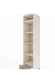 Hyperion Dolap 5 Raflı Tek Çekmeceli 44x44x195 - S58M100V3B