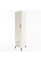 Hyperion Dolap 4 Raflı 2 Çekmeceli Tek Kapaklı 44x44x195 - S58M101V1B