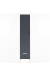 Hyperion Dolap 4 Raflı 2 Çekmeceli Tek Kapaklı 44x44x195 - S58M101V2B