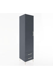 Hyperion Dolap 4 Raflı 2 Çekmeceli Tek Kapaklı 44x44x195 - S58M101V5B
