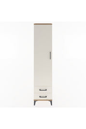 Hyperion Dolap 4 Raflı 2 Çekmeceli Tek Kapaklı 44x44x195 - S58M101V7B