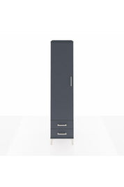 Hyperion Dolap 2 Raflı 2 Çekmeceli Tek Askılı 44x44x195 - S58M102V5B