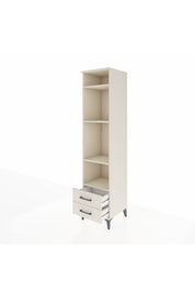 Hyperion Dolap 4 Raflı 2 Çekmeceli 44x44x195 - S58M103V1B