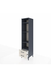 Hyperion Dolap 4 Raflı 2 Çekmeceli 44x44x195 - S58M103V4B