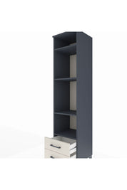 Hyperion Dolap 4 Raflı 2 Çekmeceli 44x44x195 - S58M103V4B