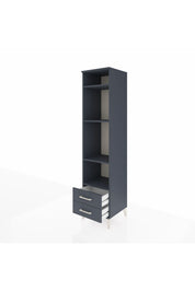 Hyperion Dolap 4 Raflı 2 Çekmeceli 44x44x195 - S58M103V5B