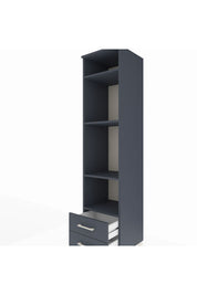 Hyperion Dolap 4 Raflı 2 Çekmeceli 44x44x195 - S58M103V5B