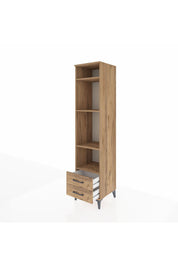 Hyperion Dolap 4 Raflı 2 Çekmeceli 44x44x195 - S58M103V9B