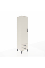 Hyperion Dolap 5 Raflı 2 Çekmeceli Tek Kapaklı 44x44x195 - S58M104V1B