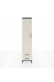 Hyperion Dolap 5 Raflı 2 Çekmeceli Tek Kapaklı 44x44x195 - S58M104V4B