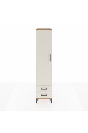 Hyperion Dolap 5 Raflı 2 Çekmeceli Tek Kapaklı 44x44x195 - S58M104V7B