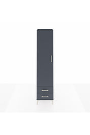 Hyperion Dolap 3 Raflı 2 Çekmeceli Tek Askılı 44x44x195 - S58M105V5B