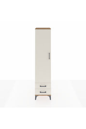 Hyperion Dolap 3 Raflı 2 Çekmeceli Tek Askılı 44x44x195 - S58M105V7B
