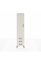 Hyperion Dolap 2 Raflı 3 Çekmeceli Tek Askılı 44x44x195