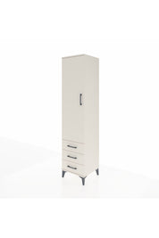 Hyperion Dolap 2 Raflı 3 Çekmeceli Tek Askılı 44x44x195 - S58M106V1B