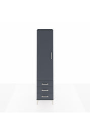 Hyperion Dolap 2 Raflı 3 Çekmeceli Tek Askılı 44x44x195 - S58M106V5B