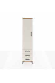 Hyperion Dolap 2 Raflı 3 Çekmeceli Tek Askılı 44x44x195 - S58M106V7B