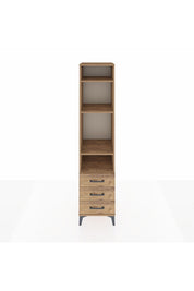 Hyperion Dolap 4 Raflı 3 Çekmeceli 44x44x195 - S58M108V9B