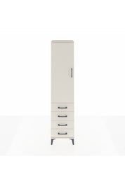 Hyperion Dolap 3 Raflı 4 Çekmeceli Tek Kapaklı 44x44x195 - S58M110V1B