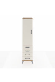 Hyperion Dolap 3 Raflı 4 Çekmeceli Tek Kapaklı 44x44x195 - S58M110V7B