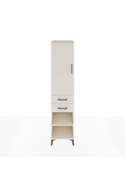 Hyperion Dolap Tek Raflı 2 Çekmeceli Tek Askılı 44x44x195 - S58M112V1B