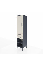 Hyperion Dolap Tek Raflı 2 Çekmeceli Tek Askılı 44x44x195 - S58M112V4B