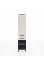 Hyperion Dolap 3 Raflı 2 Çekmeceli Tek Kapaklı 44x44x195 - S58M113V4B