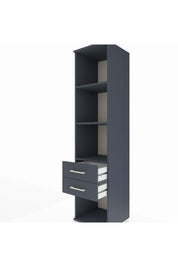 Hyperion Dolap 3 Raflı 2 Çekmeceli 44x44x195 - S58M114V5B