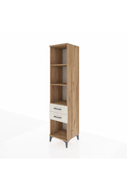 Hyperion Dolap 3 Raflı 2 Çekmeceli 44x44x195 - S58M114V7B