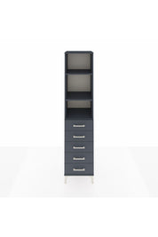Hyperion Dolap 3 Raflı 5 Çekmeceli 44x44x195 - S58M117V5B