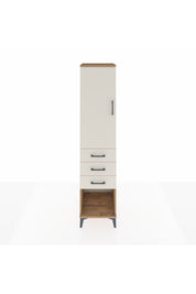 Hyperion Dolap Tek Raflı 3 Çekmeceli Tek Askılı 44x44x195 - S58M118V7B