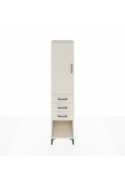 Hyperion Dolap 3 Raflı 3 Çekmeceli Tek Kapaklı 44x44x195 - S58M119V1B