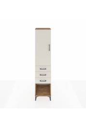 Hyperion Dolap 3 Raflı 3 Çekmeceli Tek Kapaklı 44x44x195 - S58M119V7B
