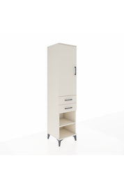 Hyperion Dolap 2 Raflı 2 Çekmeceli Tek Askılı 44x44x195 - S58M121V1B