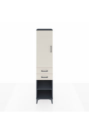 Hyperion Dolap 2 Raflı 2 Çekmeceli Tek Askılı 44x44x195 - S58M121V4B