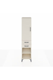 Hyperion Dolap 4 Raflı 2 Çekmeceli Tek Kapaklı 44x44x195 - S58M122V1B