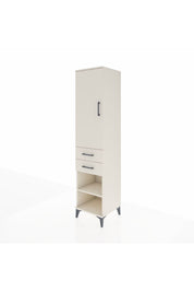 Hyperion Dolap 4 Raflı 2 Çekmeceli Tek Kapaklı 44x44x195 - S58M122V1B
