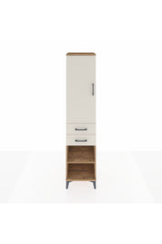 Hyperion Dolap 4 Raflı 2 Çekmeceli Tek Kapaklı 44x44x195 - S58M122V7B