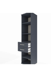 Hyperion Dolap 4 Raflı 2 Çekmeceli 44x44x195 - S58M123V5B