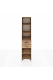 Hyperion Dolap 4 Raflı 2 Çekmeceli 44x44x195 - S58M123V9B