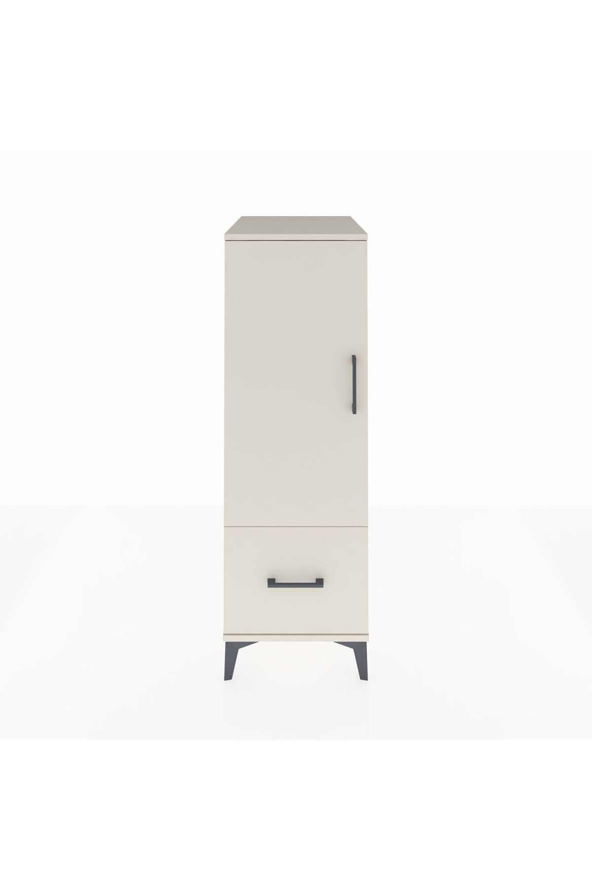 Kronos Dolap 2 Raflı Tek Çekmeceli Tek Kapaklı 44x59x134 - S82M001V1C