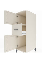 Kronos Dolap Tek Raflı Tek Çekmeceli 2 Kapaklı 44x59x134 - S82M002V1C